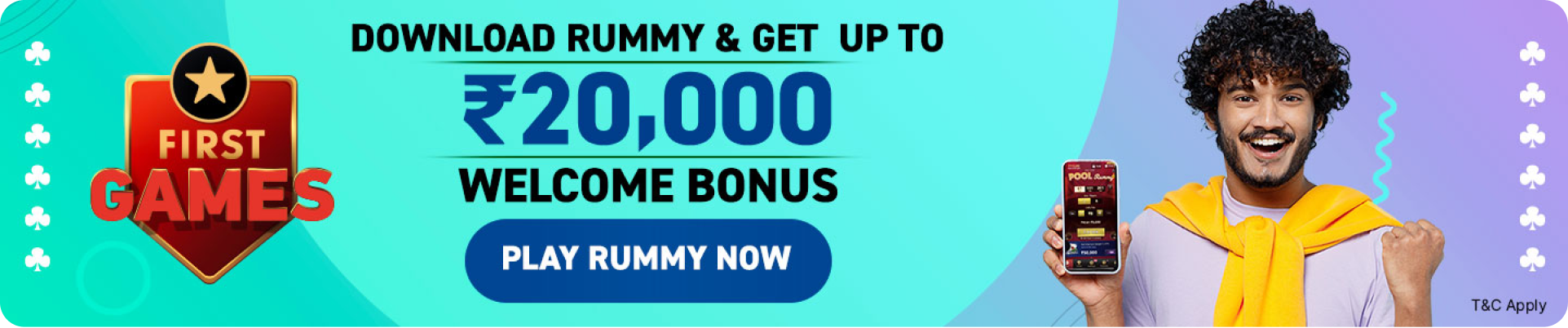 PLAY RUMMY ONLINE ON FIRST GAMES RUMMY APP